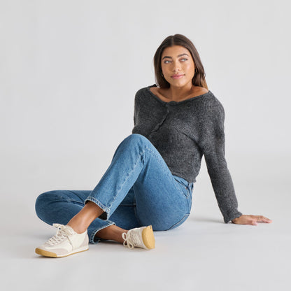 Sariya White Nylon Sneakers Dolce Vita