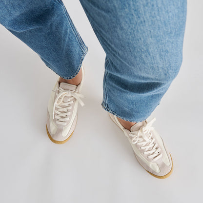 Sariya White Nylon Sneakers Dolce Vita