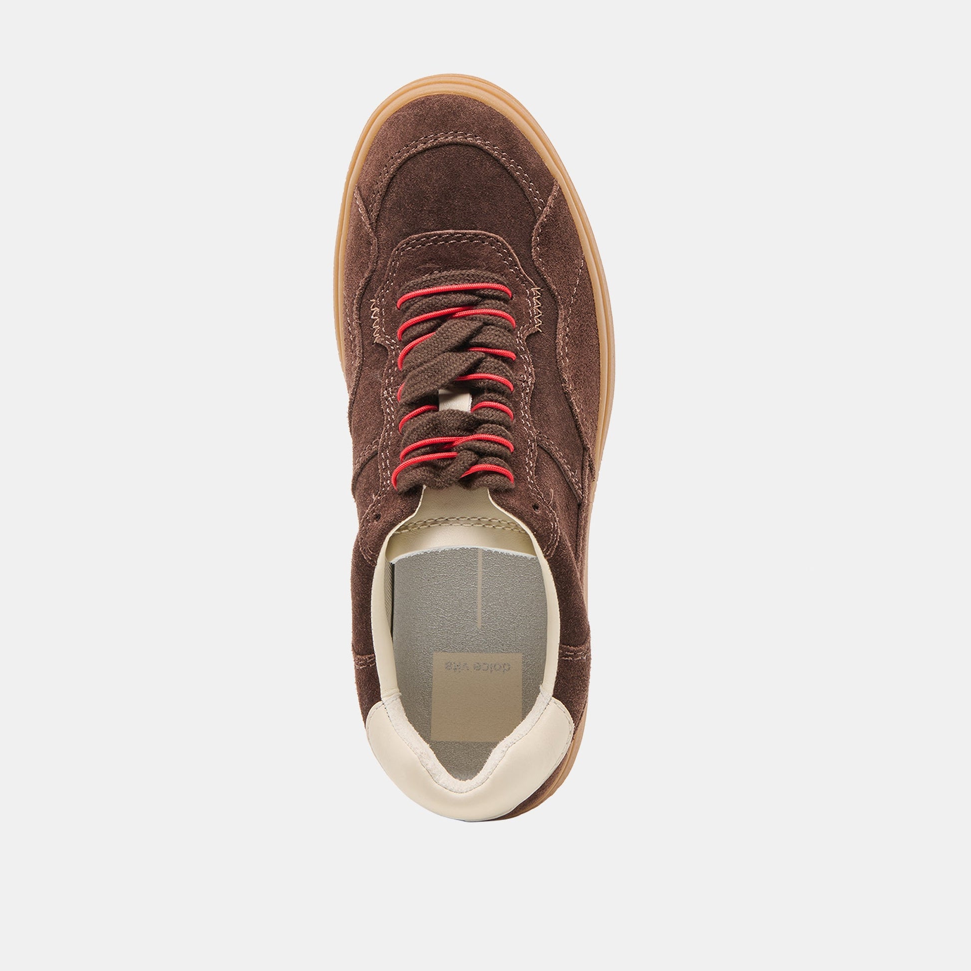 Naomy H2O Waterproof Dk Brown Suede Sneakers Dolce Vita