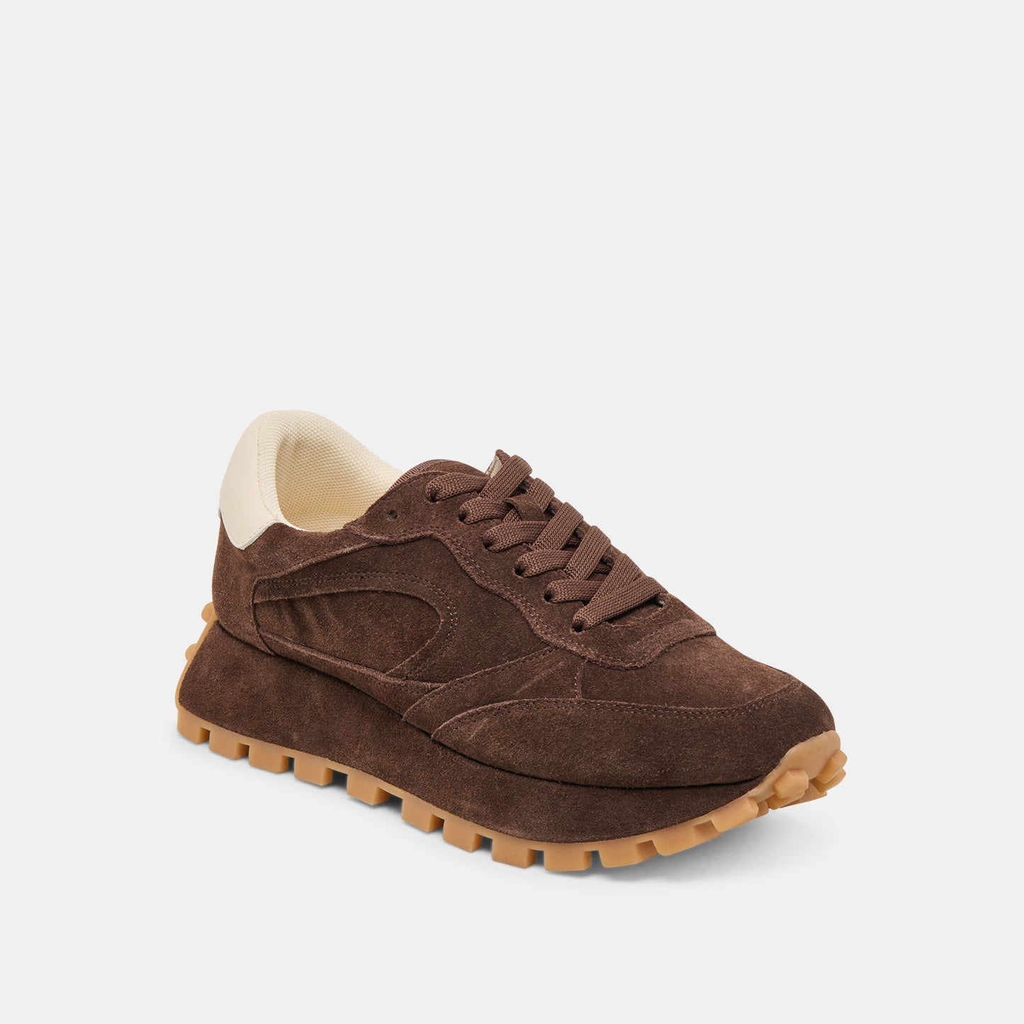 Tricia Dk Brown Suede Sneakers Dolce Vita