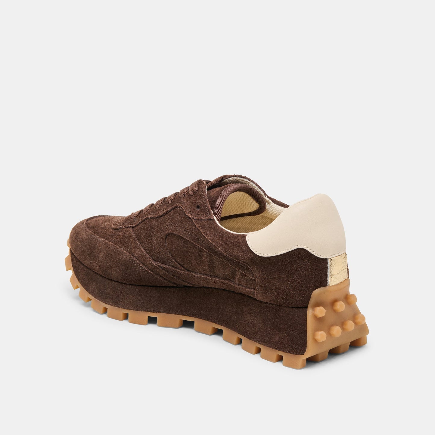 Tricia Dk Brown Suede Sneakers Dolce Vita