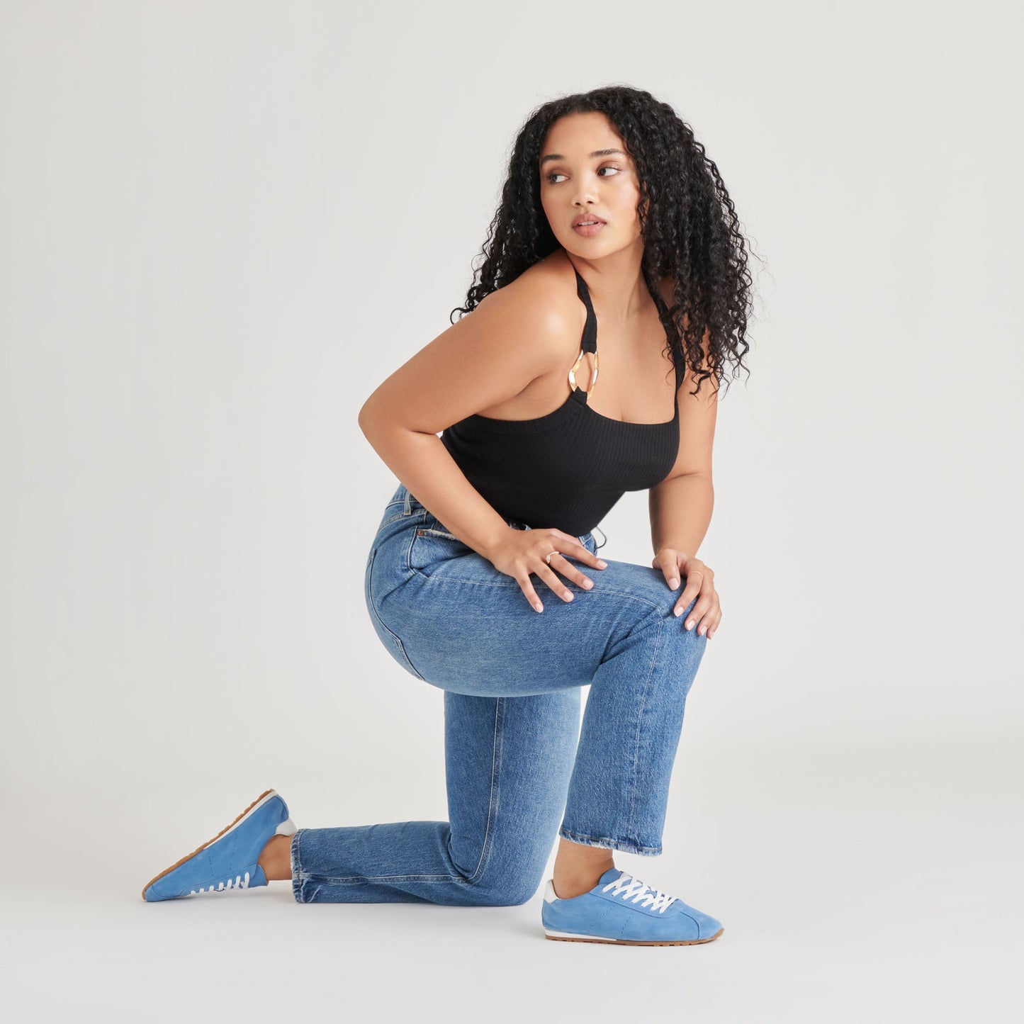 SERINA SNEAKERS BLUE SUEDE Dolce Vita