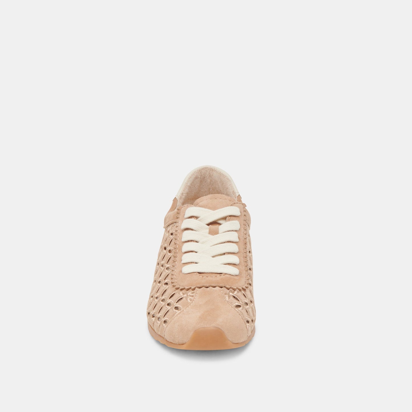 DANIE EYELET PERF SNEAKERS CAMEL SUEDE Dolce Vita