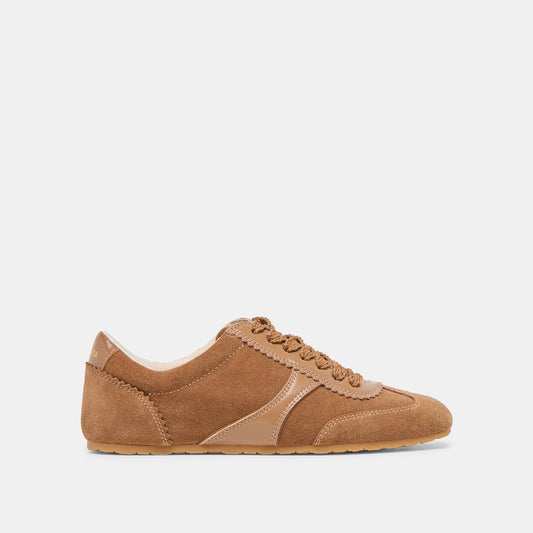 Dorie Pecan Suede Sneakers Dolce Vita