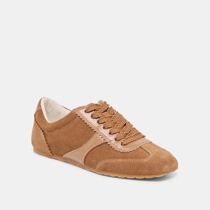 Dorie Pecan Suede Sneakers Dolce Vita