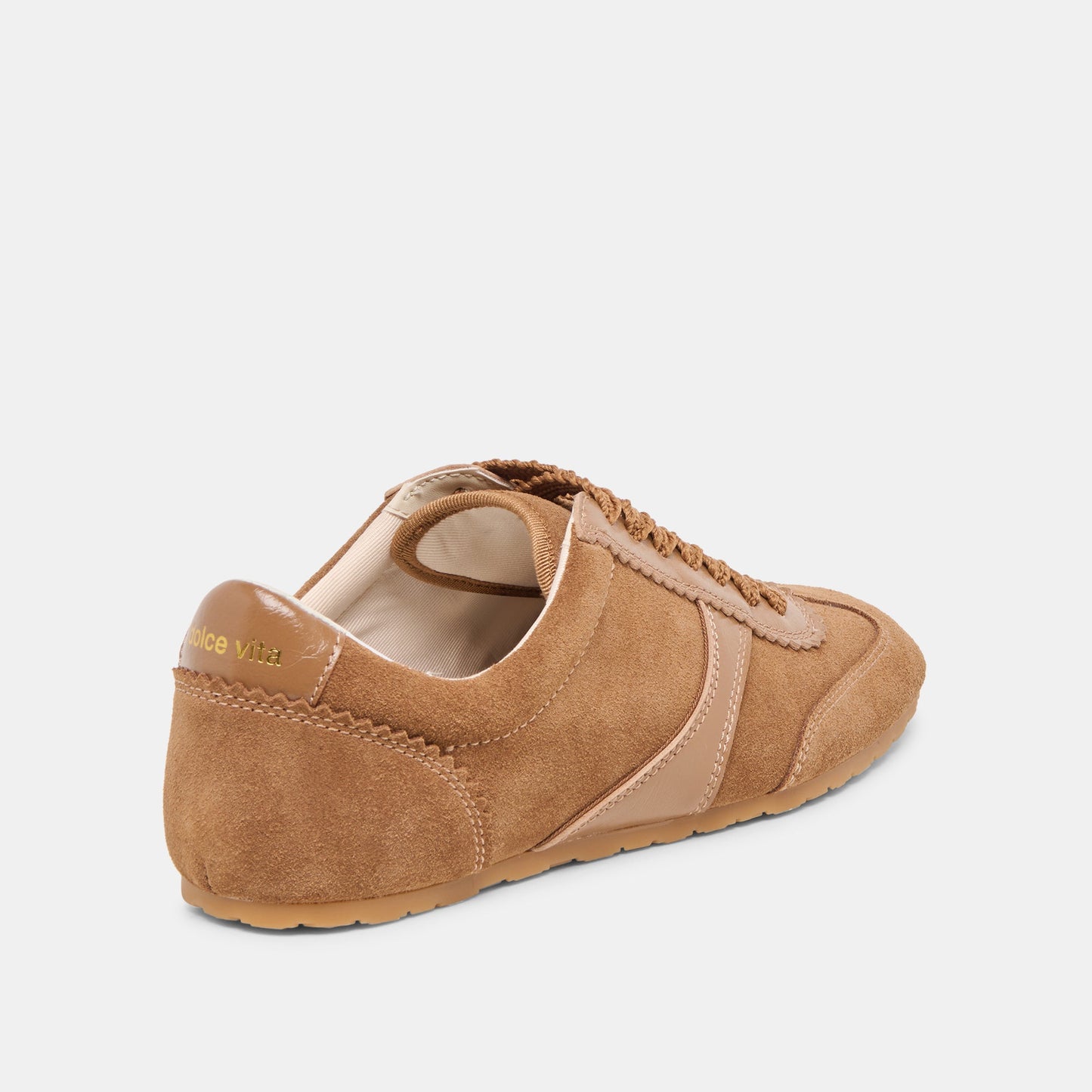 Dorie Pecan Suede Sneakers Dolce Vita