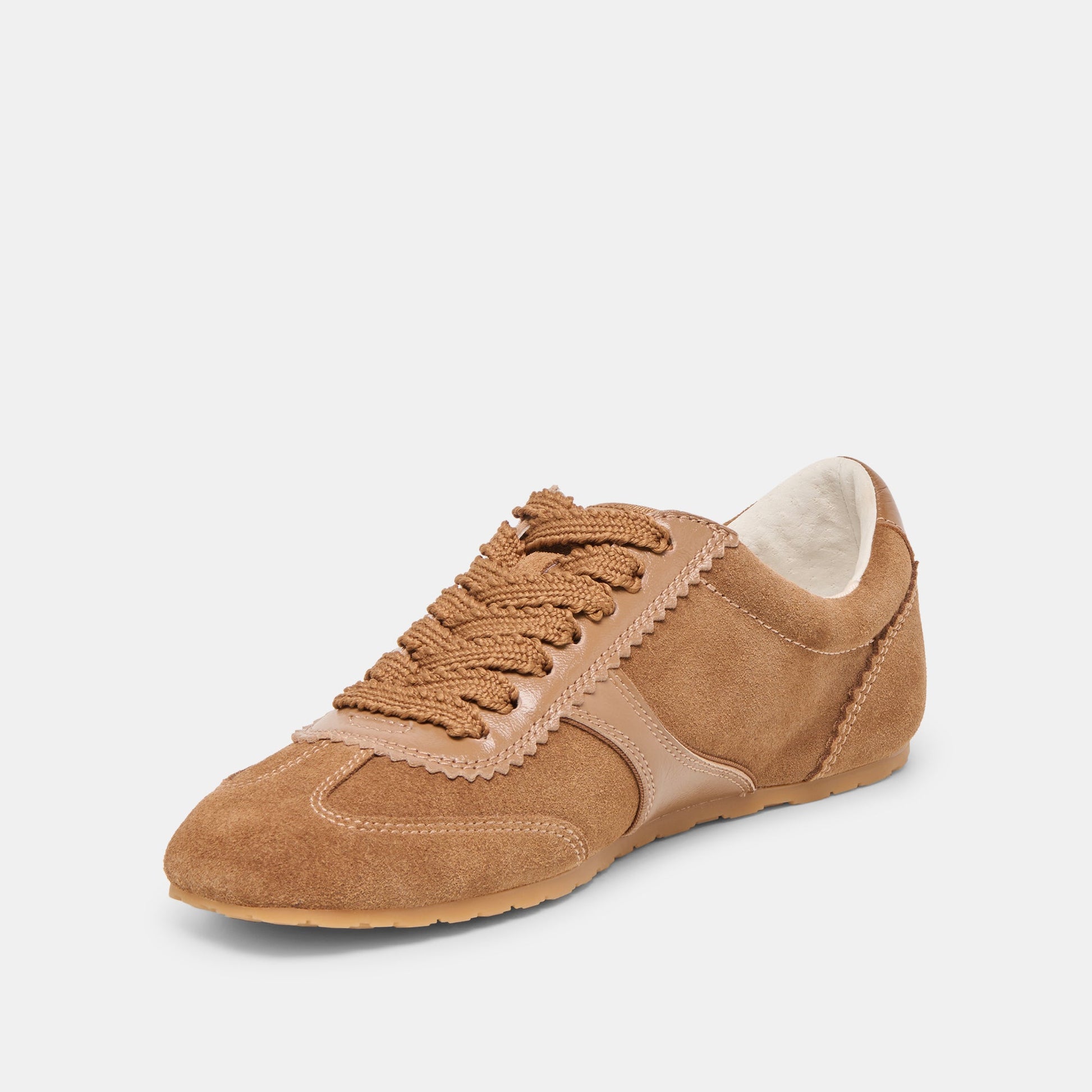 Dorie Pecan Suede Sneakers Dolce Vita
