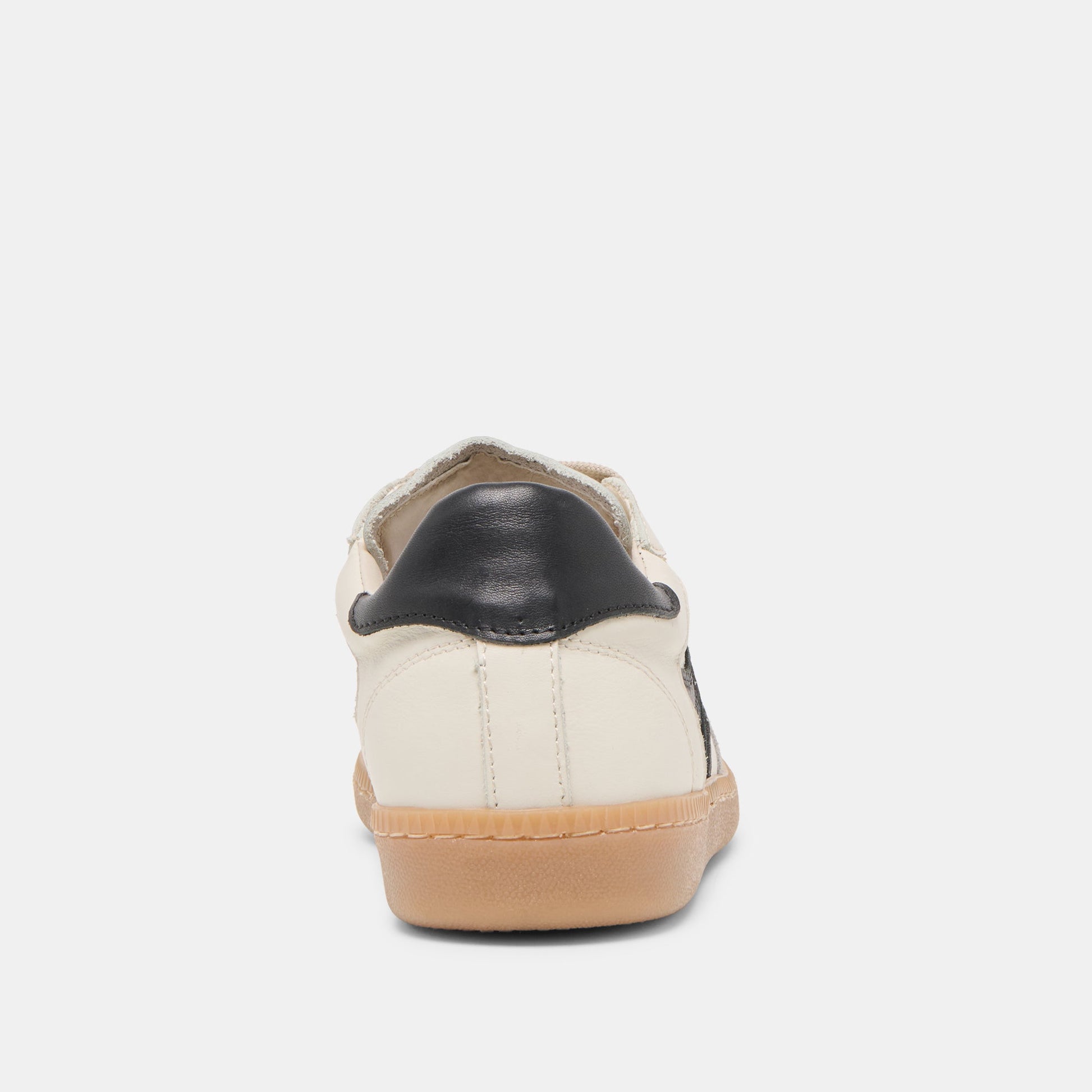 Rebel White Black Leather Sneakers Dolce Vita