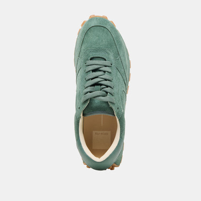 Tricia Dk Green Suede Sneakers Dolce Vita