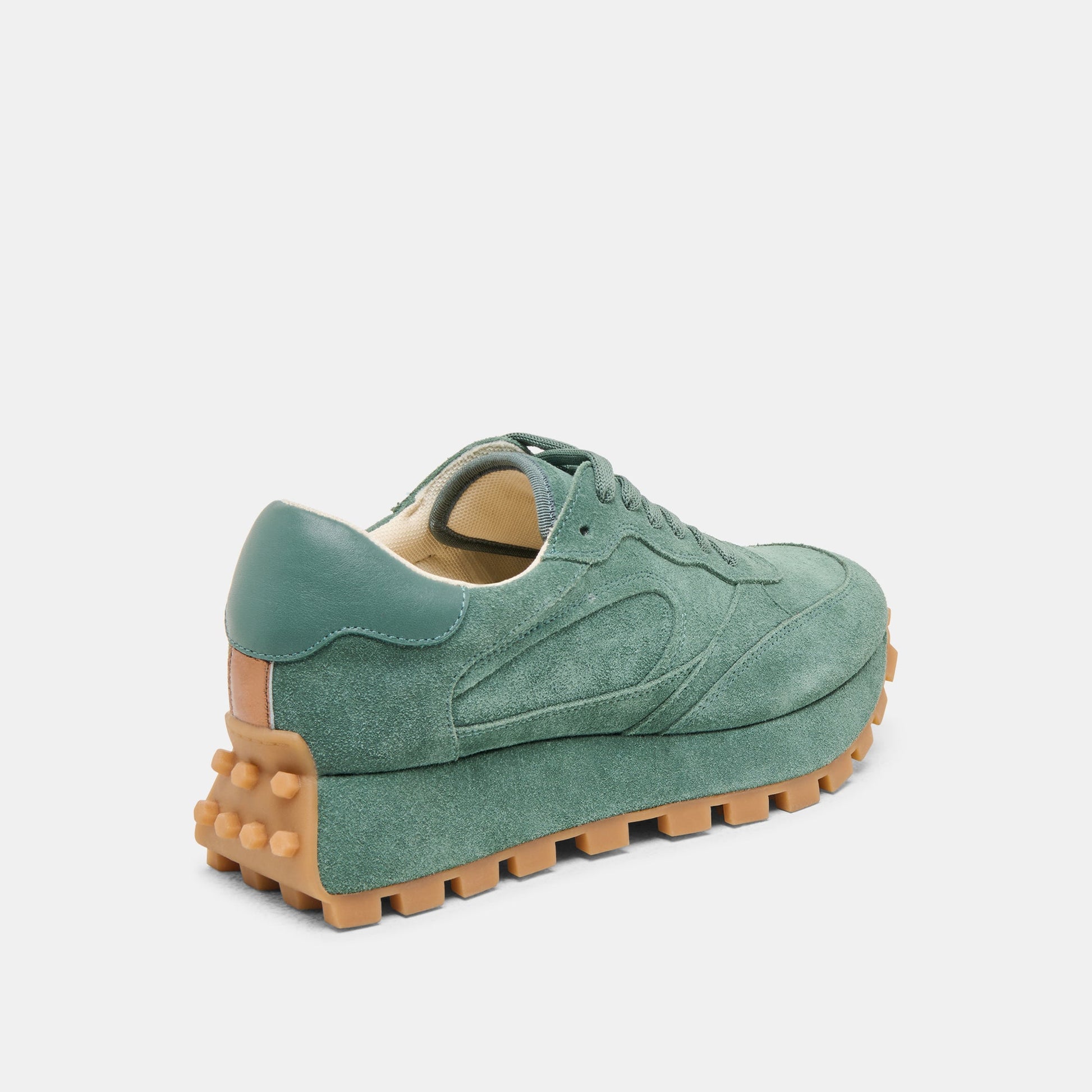 Tricia Dk Green Suede Sneakers Dolce Vita