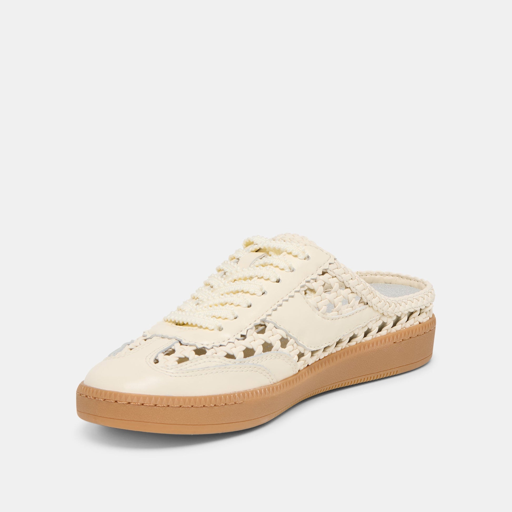 Notice Slide Woven Off White Woven Stella Sneakers Dolce Vita