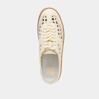 Notice Slide Woven Off White Woven Stella Sneakers Dolce Vita