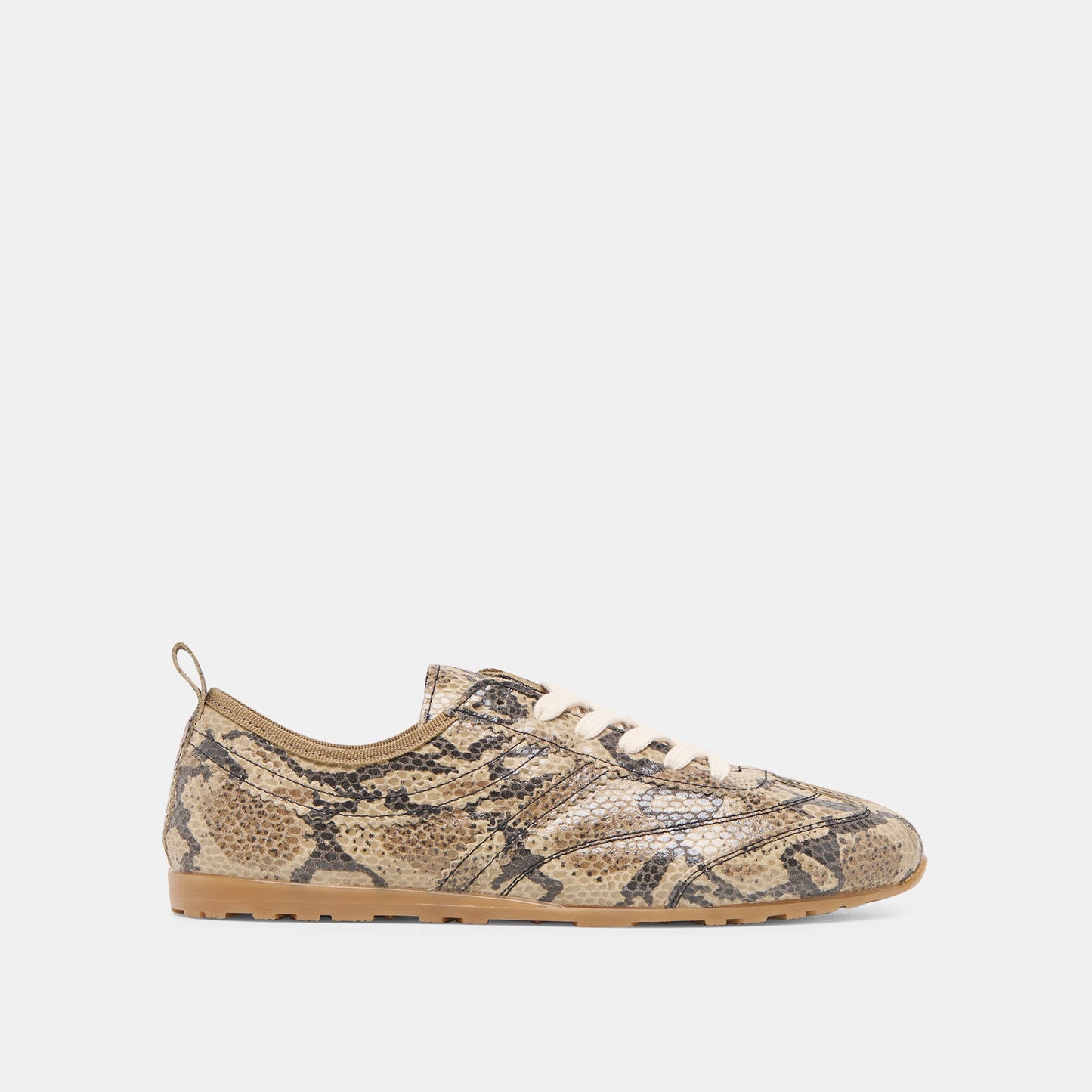 Viper Snake Print Embossed Leather Sneakers Dolce Vita
