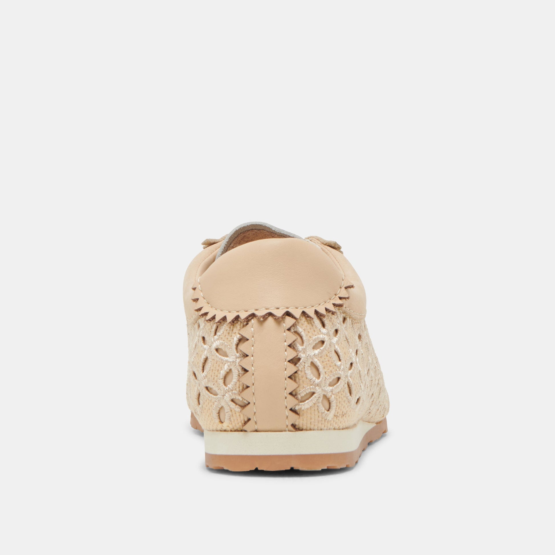 DANIE EYELET PERF SNEAKERS LT NATURAL RAFFIA Dolce Vita