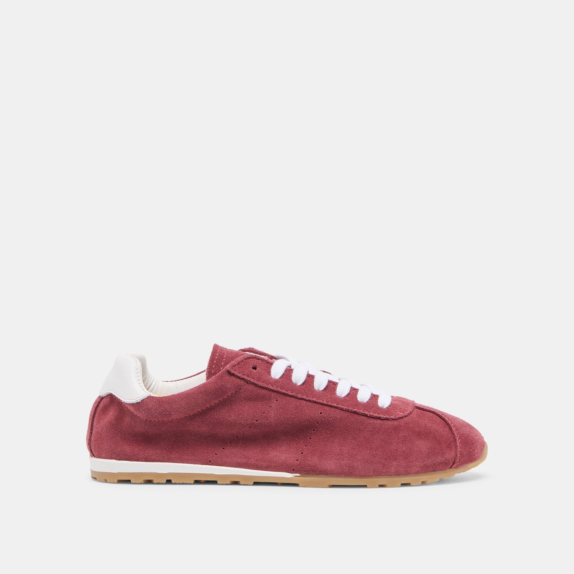 Serina Burgundy Suede Sneakers Dolce Vita