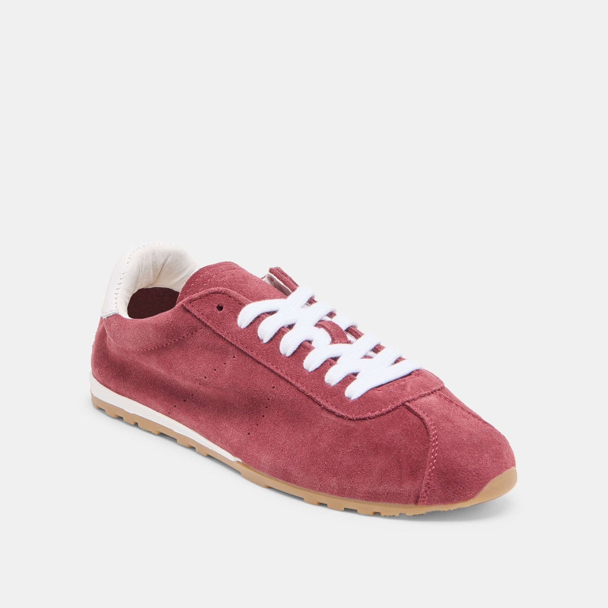 Serina Burgundy Suede Sneakers Dolce Vita
