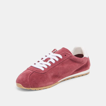 Serina Burgundy Suede Sneakers Dolce Vita