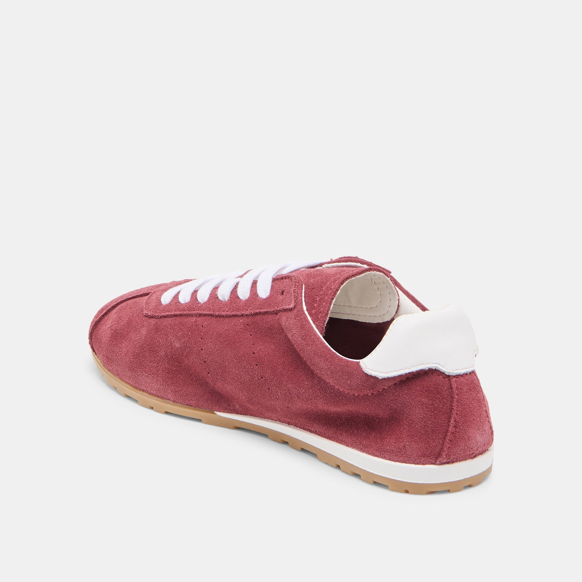 Serina Burgundy Suede Sneakers Dolce Vita