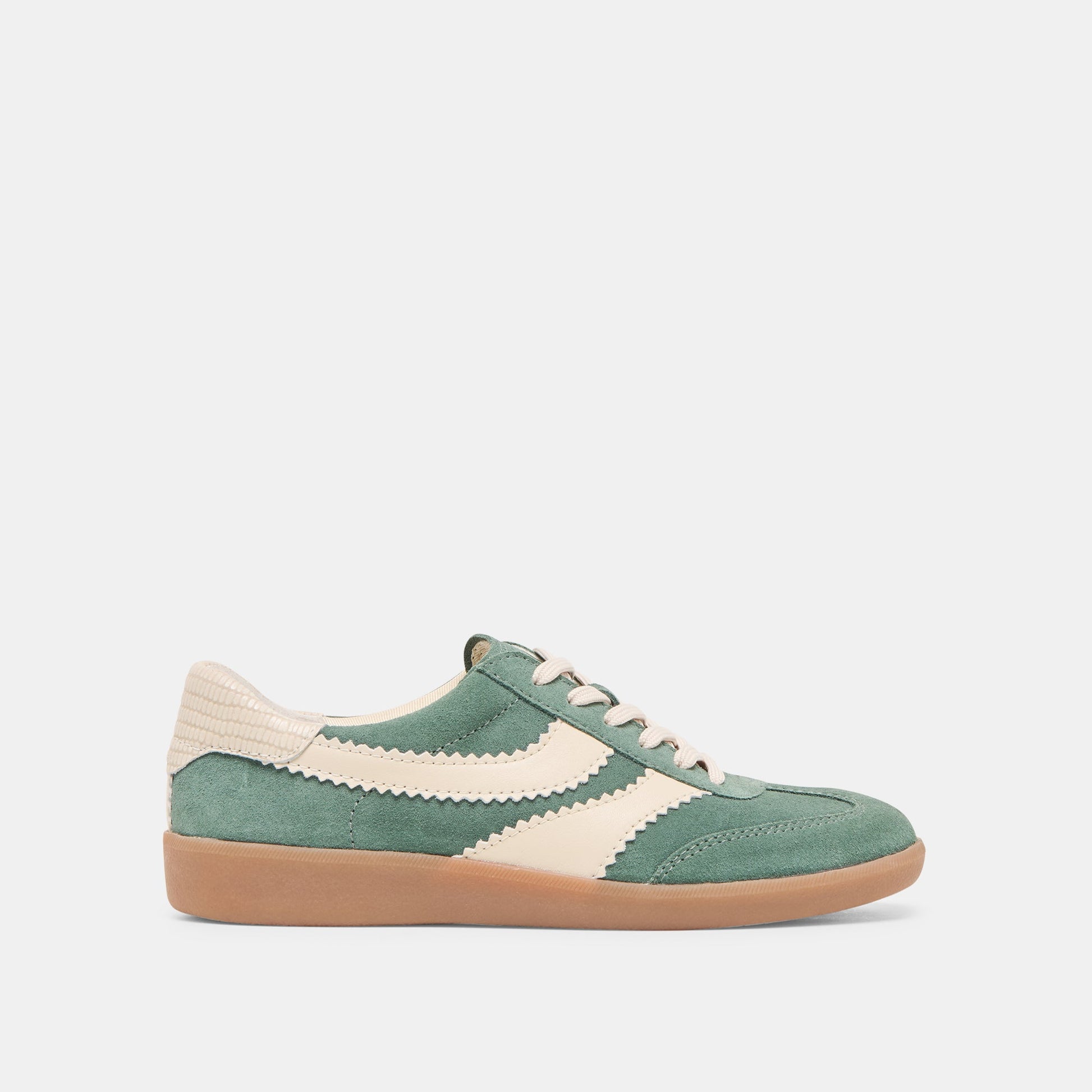 Merit Dk Green Suede Sneakers Dolce Vita