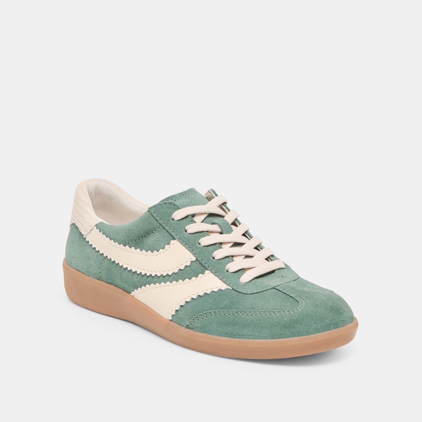 Merit Dk Green Suede Sneakers Dolce Vita
