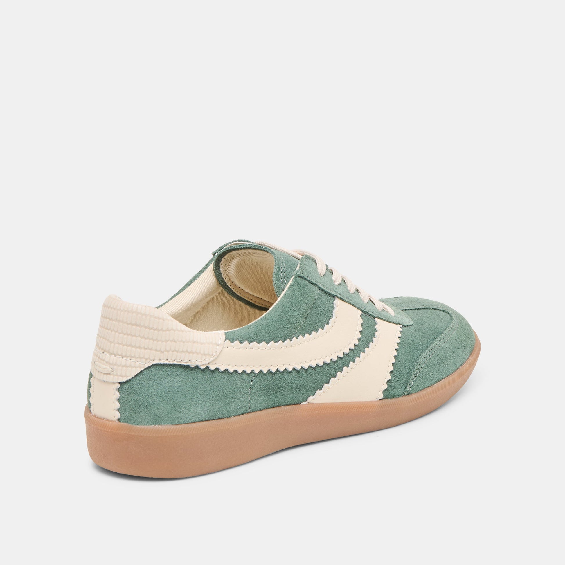 Merit Dk Green Suede Sneakers Dolce Vita