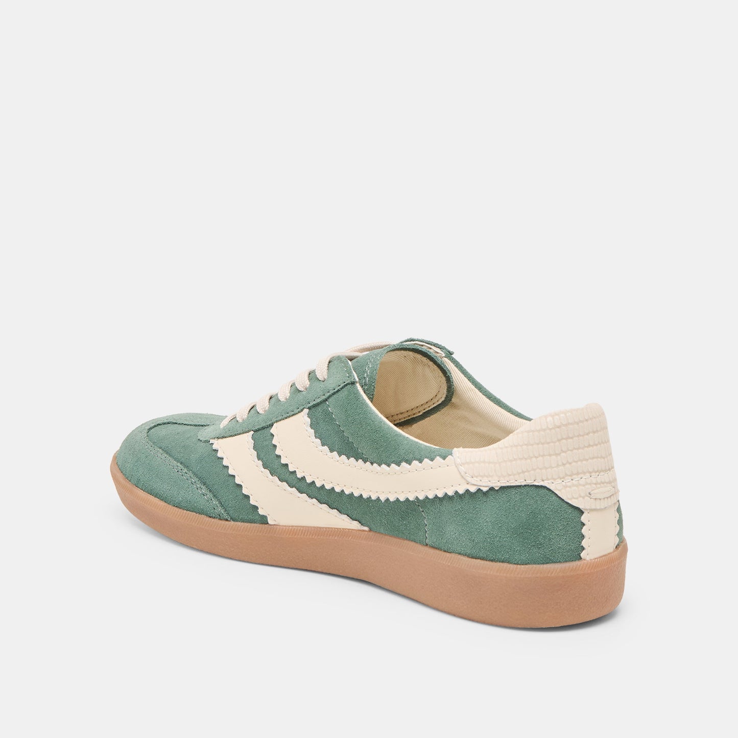 Merit Dk Green Suede Sneakers Dolce Vita