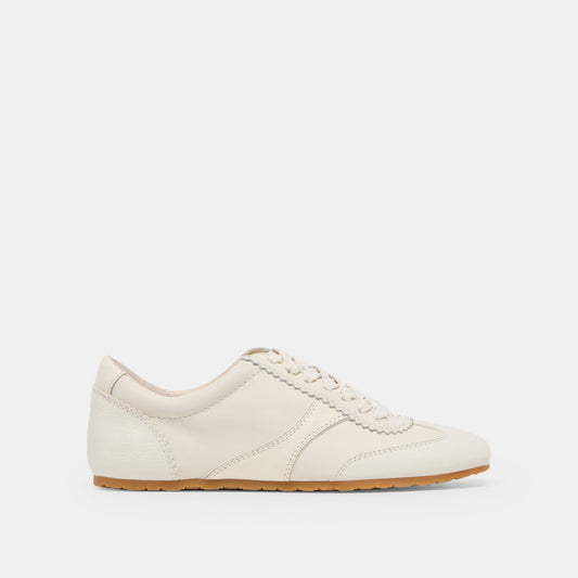 Dorie White Leather Sneakers Dolce Vita