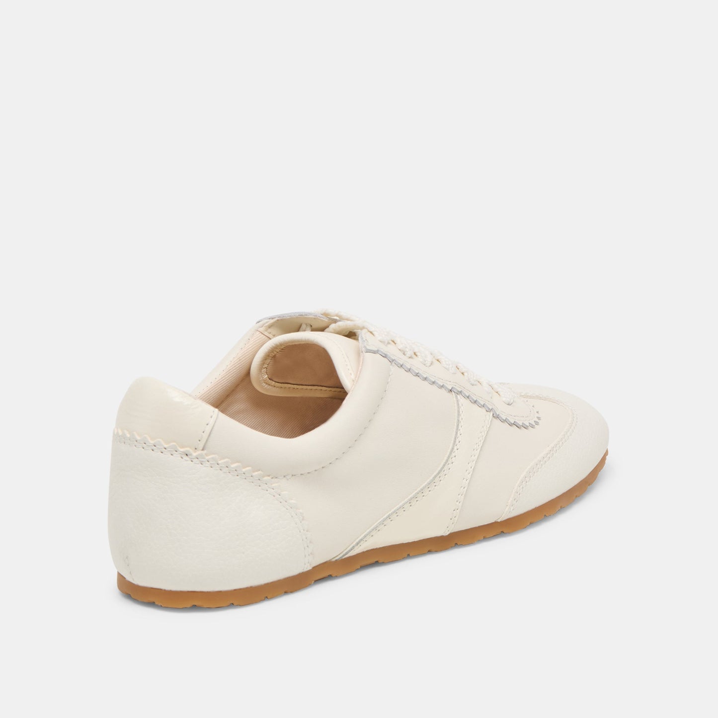 Dorie White Leather Sneakers Dolce Vita