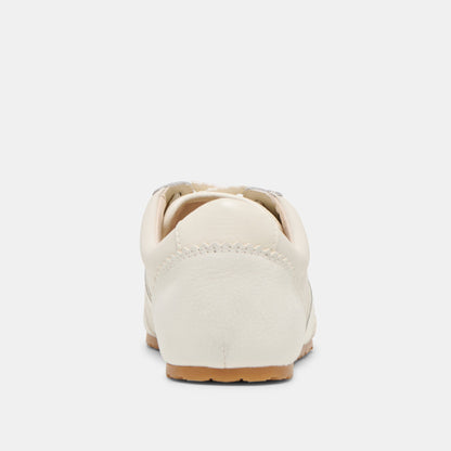 Dorie White Leather Sneakers Dolce Vita