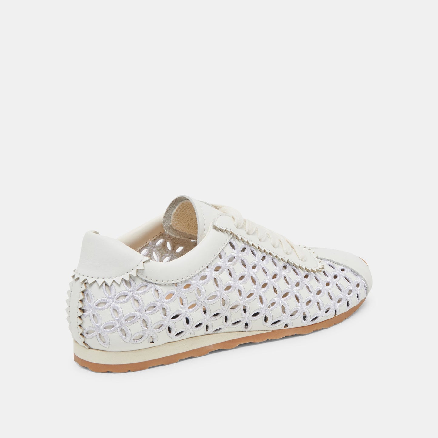 DANIE EYELET PERF SNEAKERS TRUE WHITE LEATHER Dolce Vita