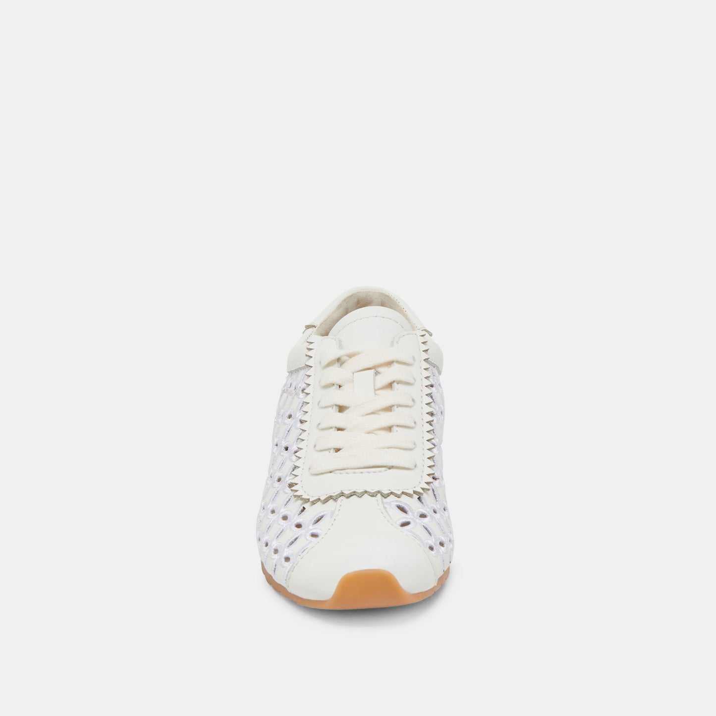 DANIE EYELET PERF SNEAKERS TRUE WHITE LEATHER Dolce Vita