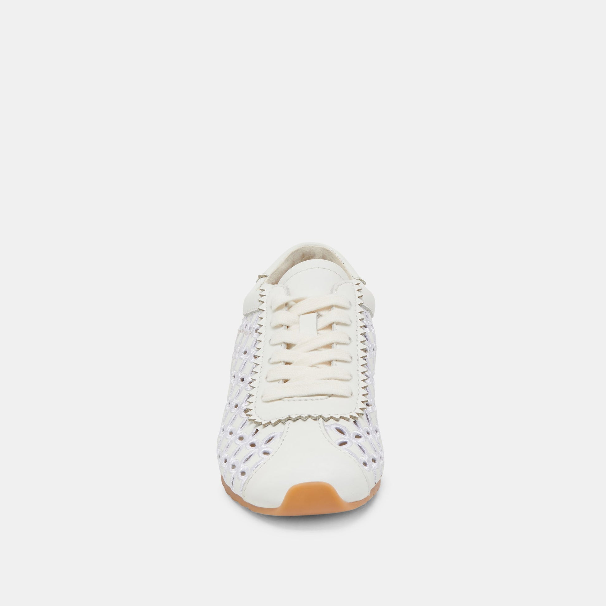 DANIE EYELET PERF SNEAKERS TRUE WHITE LEATHER Dolce Vita