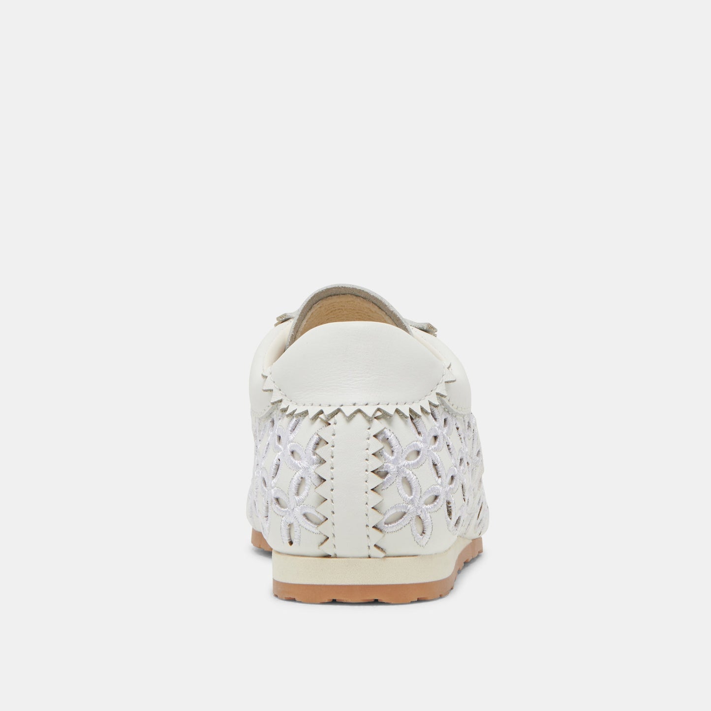 DANIE EYELET PERF SNEAKERS TRUE WHITE LEATHER Dolce Vita