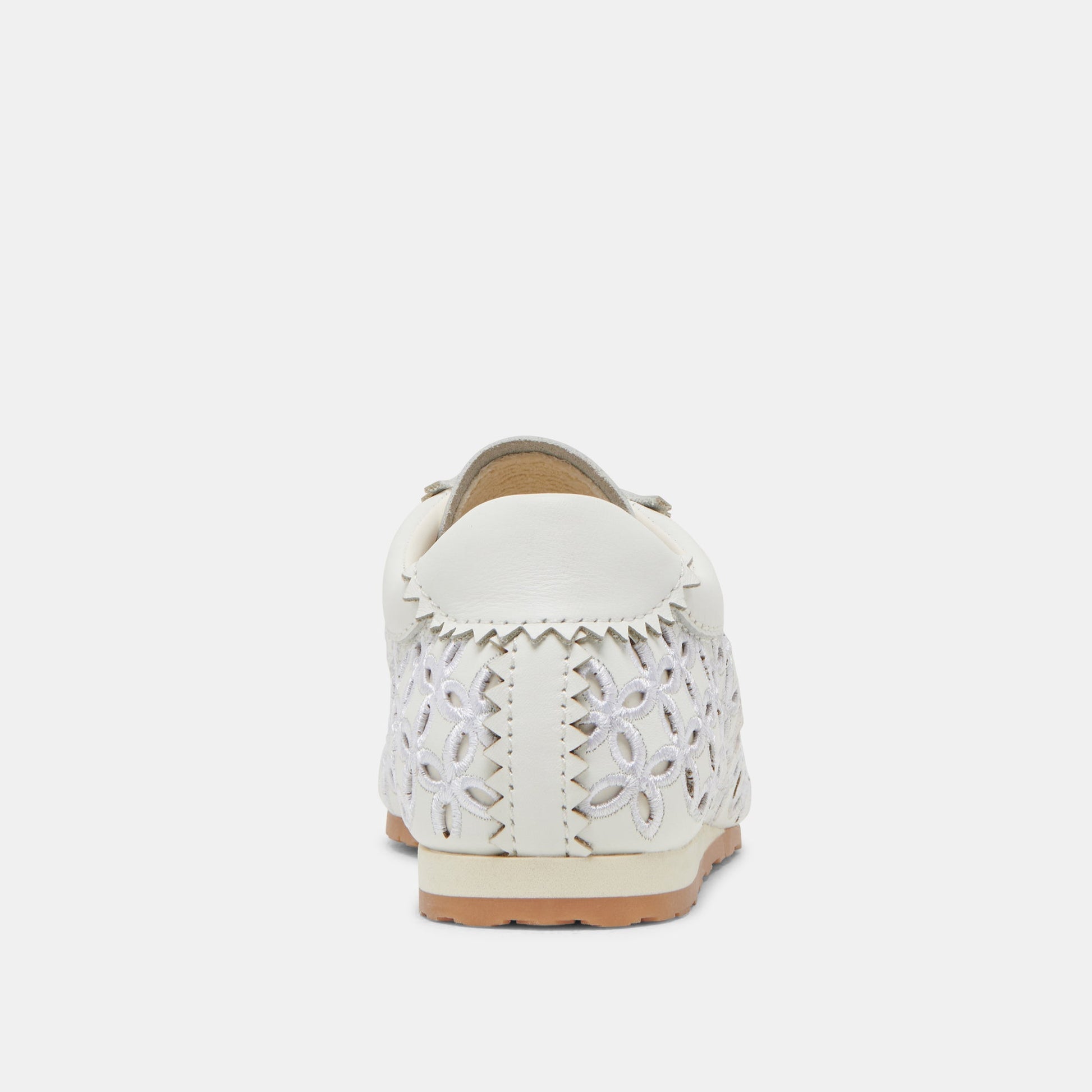 DANIE EYELET PERF SNEAKERS TRUE WHITE LEATHER Dolce Vita