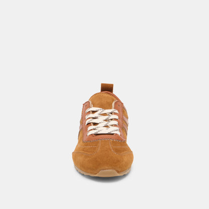 Viper Cognac Suede Sneakers Dolce Vita