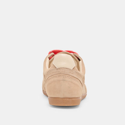 Laini Camel Suede Sneakers Dolce Vita