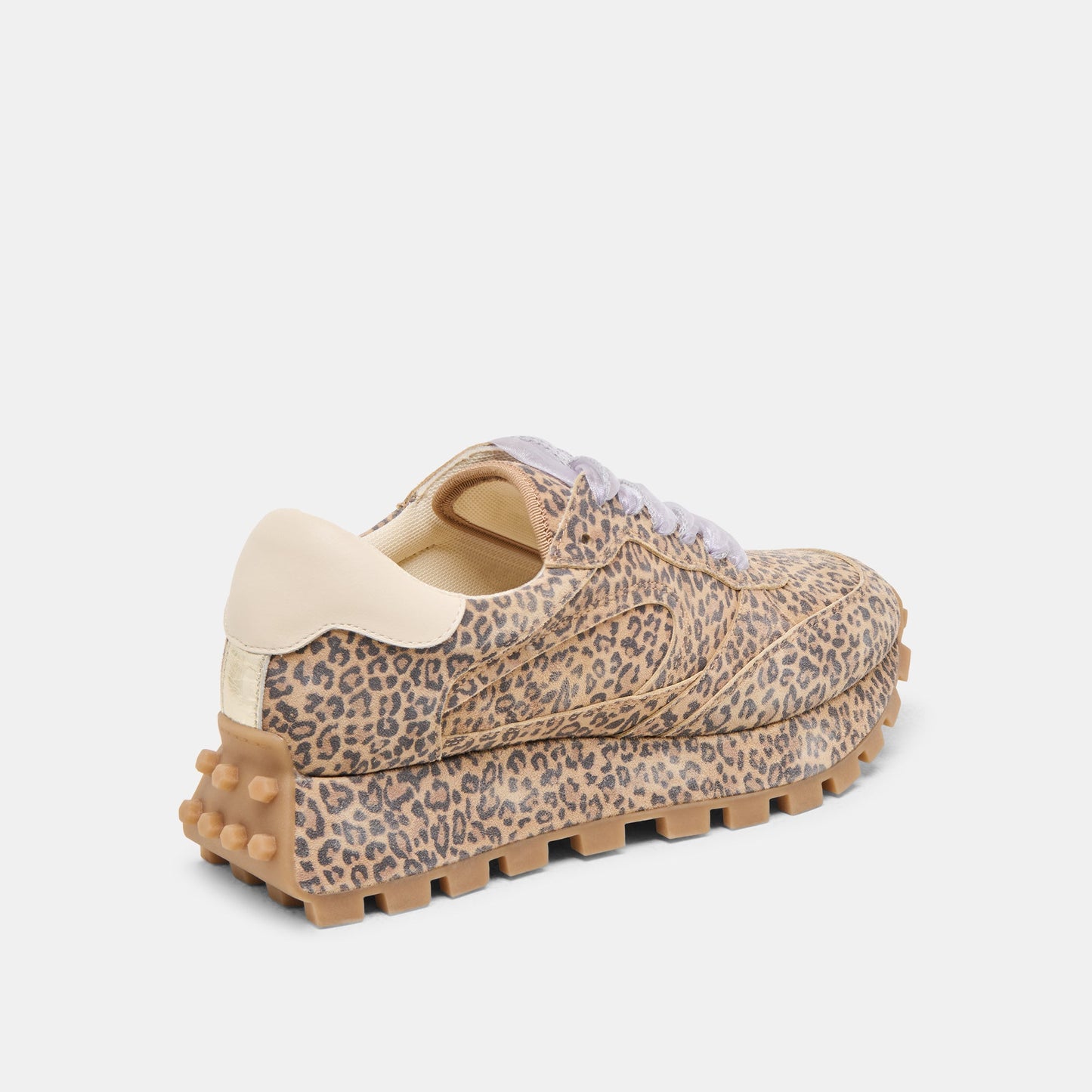 Tricia Tan Leopard Printed Suede Sneakers Dolce Vita