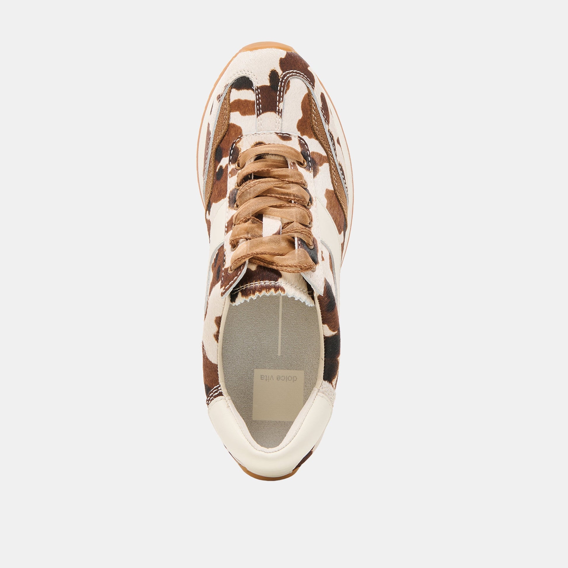 B.Ntcd Cocoa Taurus Calf Hair Sneakers Dolce Vita