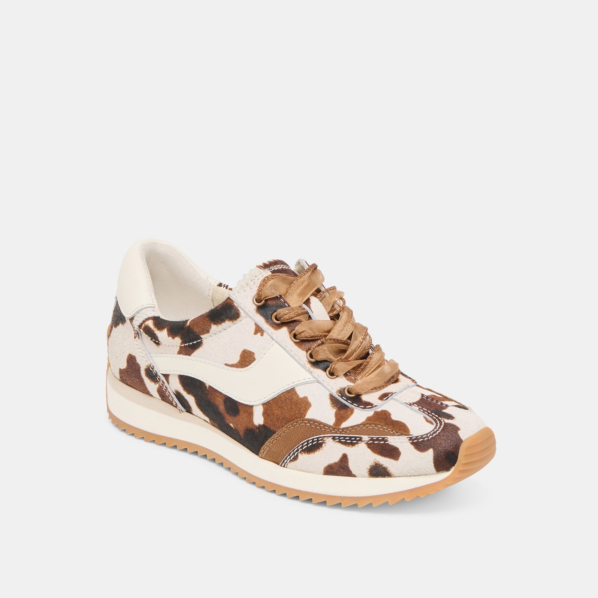 B.Ntcd Cocoa Taurus Calf Hair Sneakers Dolce Vita