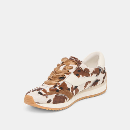 B.Ntcd Cocoa Taurus Calf Hair Sneakers Dolce Vita