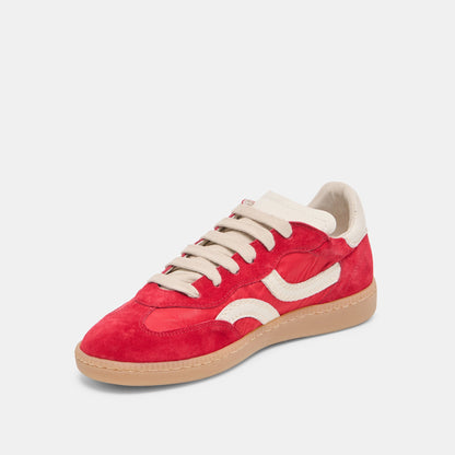 Rebel Crimson Nylon Sneakers Dolce Vita