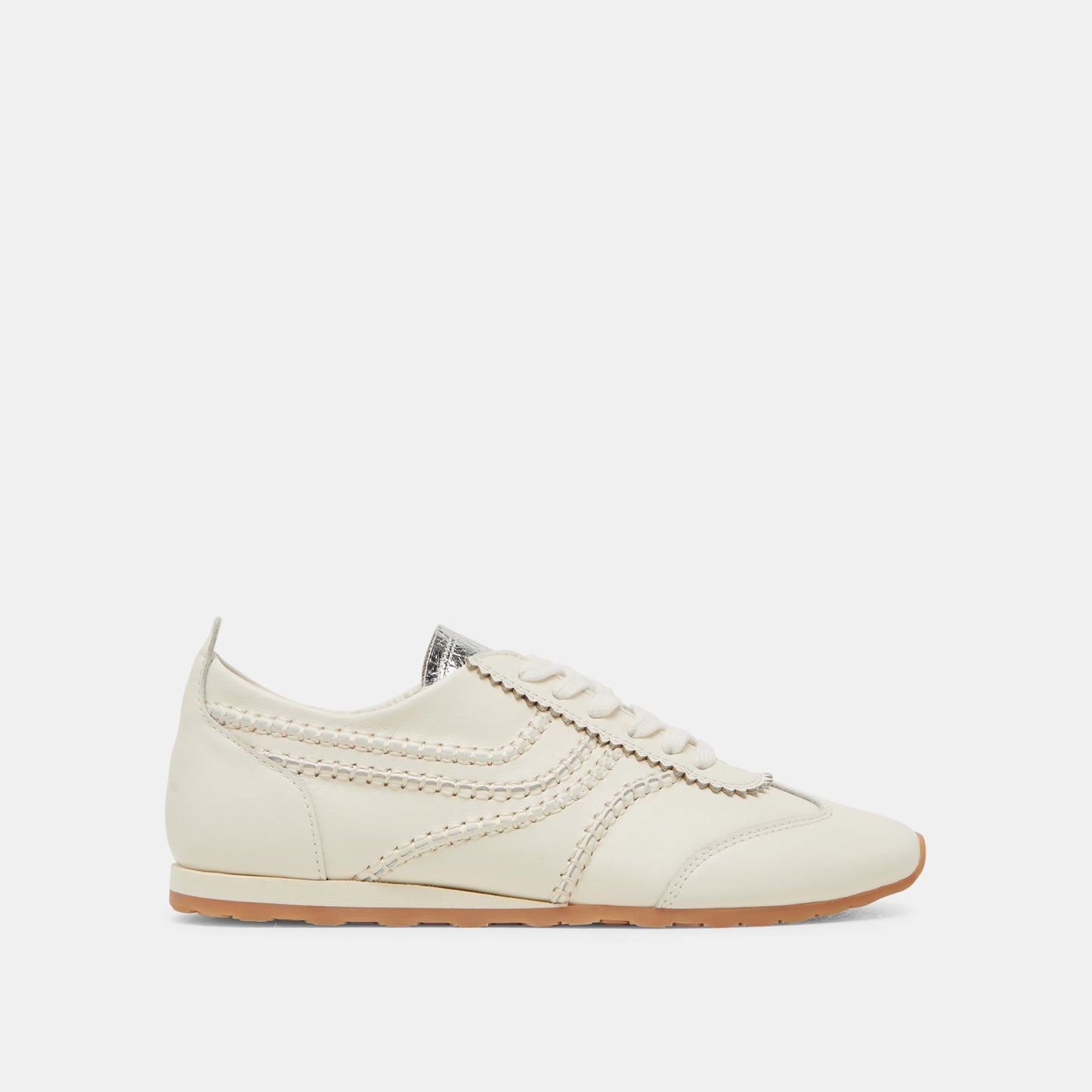 DELANY SNEAKERS OFF WHITE LEATHER Dolce Vita