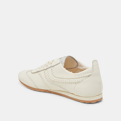 DELANY SNEAKERS OFF WHITE LEATHER Dolce Vita