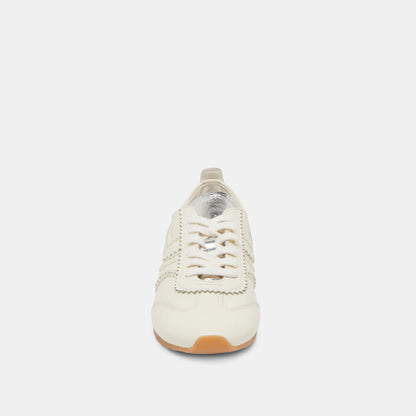 DELANY SNEAKERS OFF WHITE LEATHER Dolce Vita