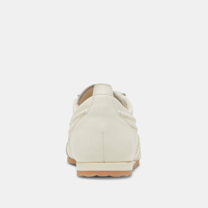 DELANY SNEAKERS OFF WHITE LEATHER Dolce Vita