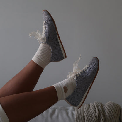 DAYANA SNEAKERS DUSTY BLUE LACE Dolce Vita