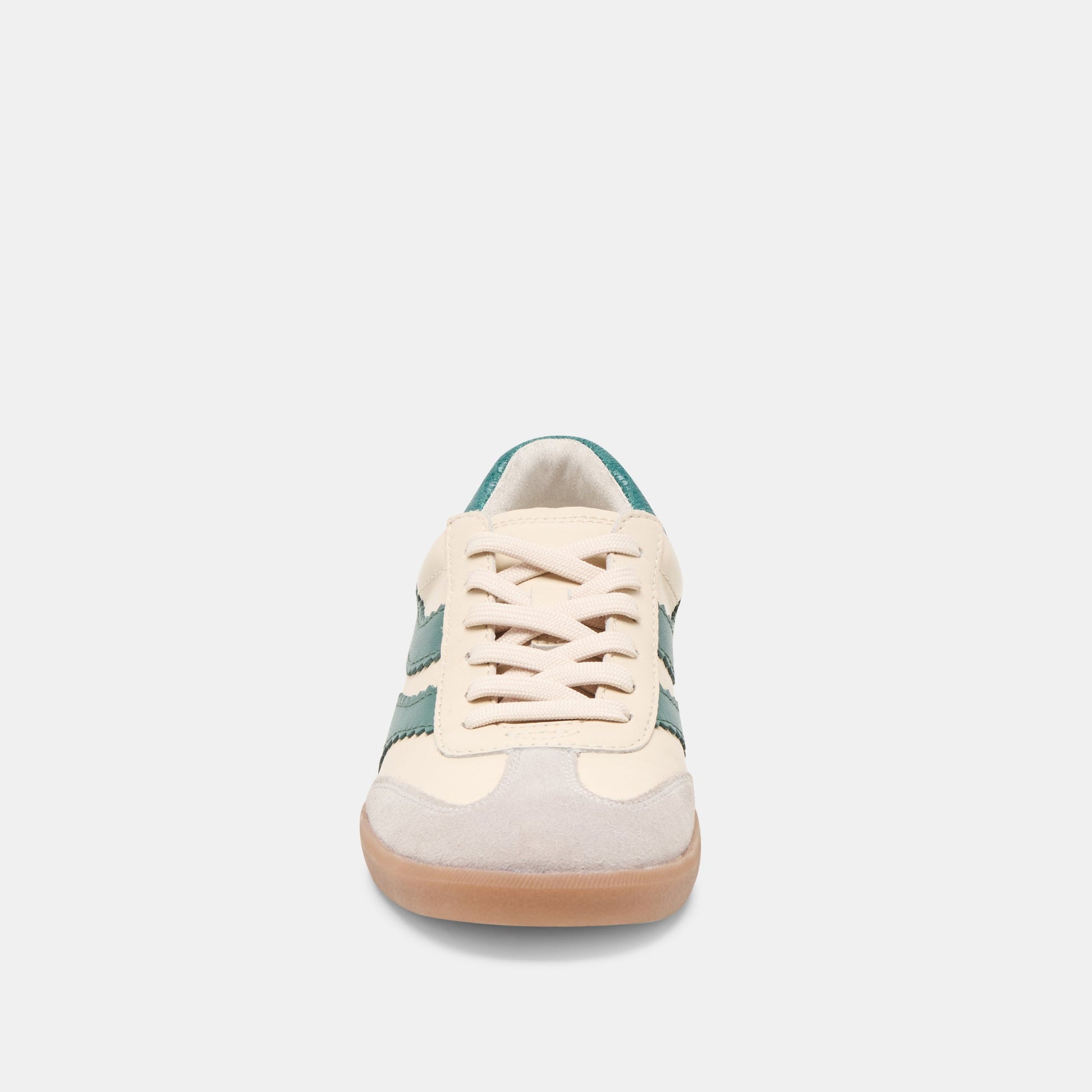 Merit White Green Leather Sneakers Dolce Vita