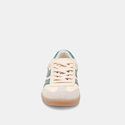 Merit White Green Leather Sneakers Dolce Vita