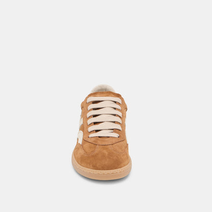 Rebel Pecan Suede Sneakers Dolce Vita