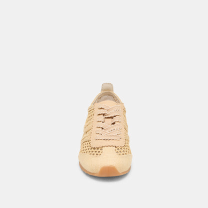 Dream Lt Natural Woven Raffia Sneakers Dolce Vita